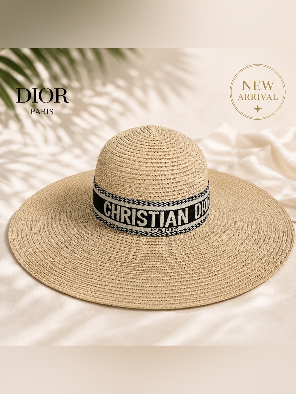 🌴 Women’s Paris Straw Sun Hat 🌞✨